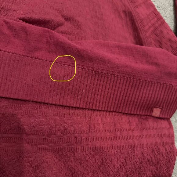 Lululemon Rest Less Hoodie 6 Textured Pullover Pink Body Skimming Running Gym - Picture 11 of 12